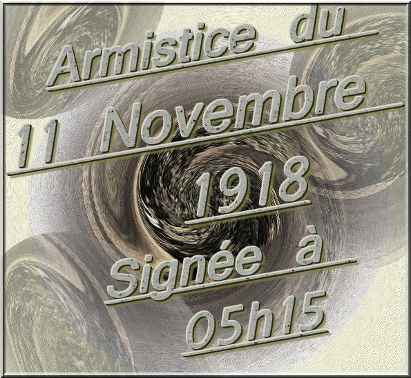 L’armistice de 1918