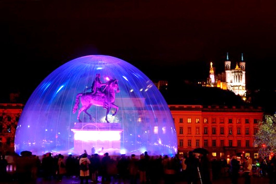 Fête des lumières à Lyon