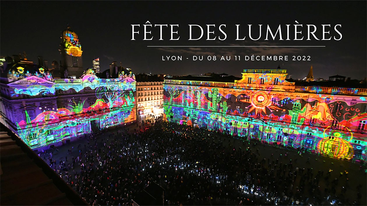 Fête des lumières à Lyon