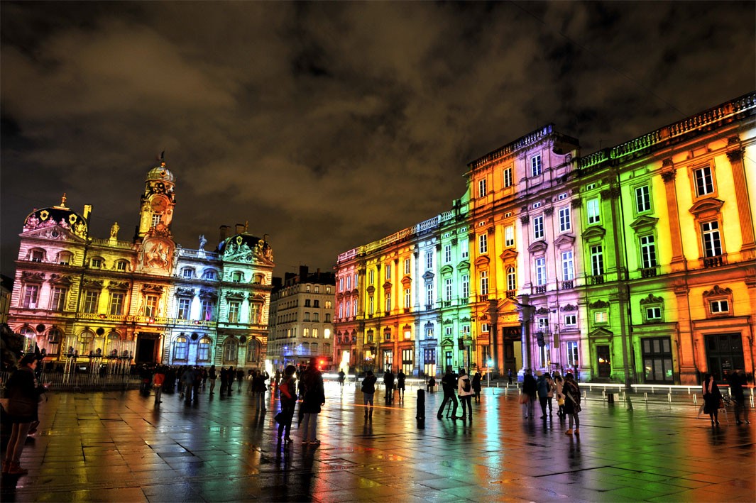 Fête des lumières à Lyon