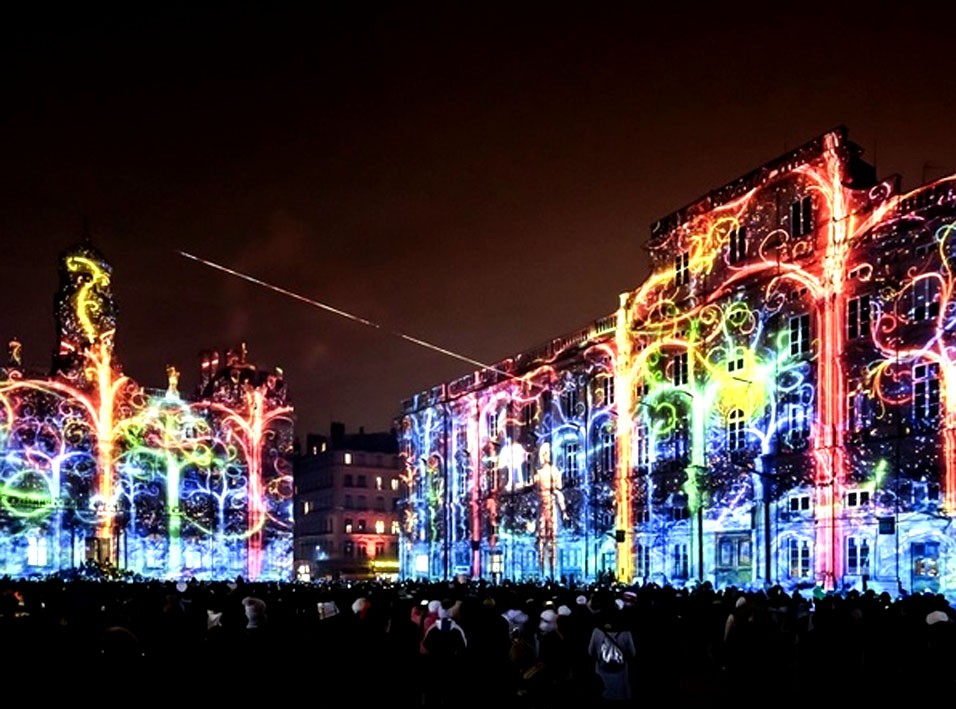 Fête des lumières à Lyon