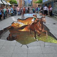 Cheval au galop