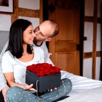 Baiser fleuri