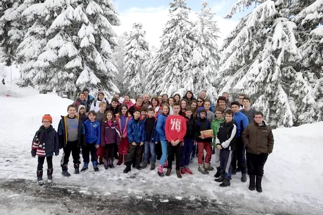 Classe de neige à Mouthe