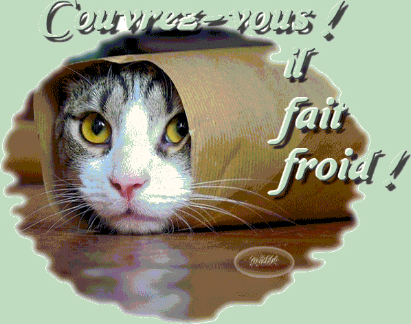 Couvrez vous, il fait froid