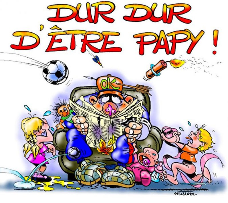 Dur Dur d'être Papy