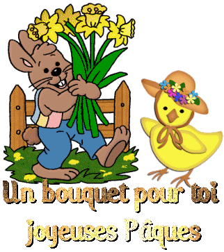 Bouquet pour toi, joyeuse Pâques