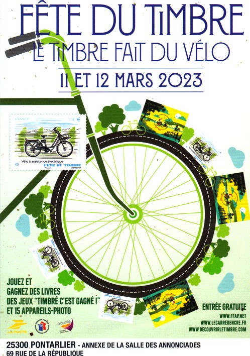 Fête du timbre  vélo 2023