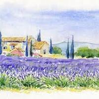 Paysage provençal