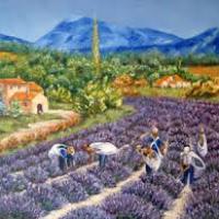 Paysage provençal