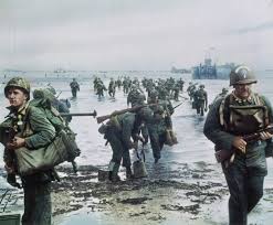 Soldats sur les plages