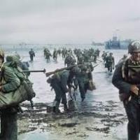 Soldats sur les plages