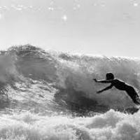 Dans les vagues