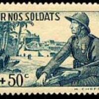 Timbre pour nos soldats