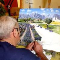 Peinture sur tableau