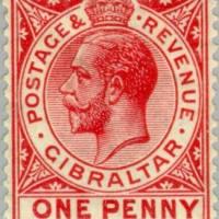 King-George Timbre Britannique