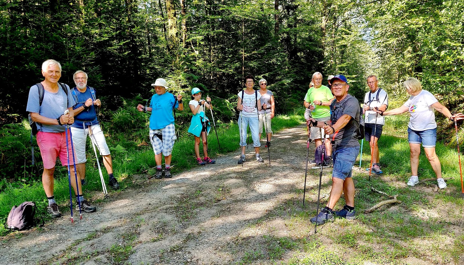 La marche en forest