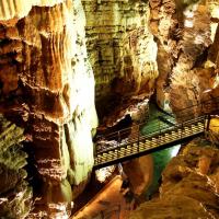 Le parcours dans la grotte