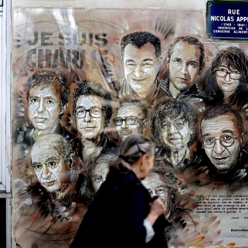 La France commémore les dix ans de l'attentat de «Charlie Hebdo»