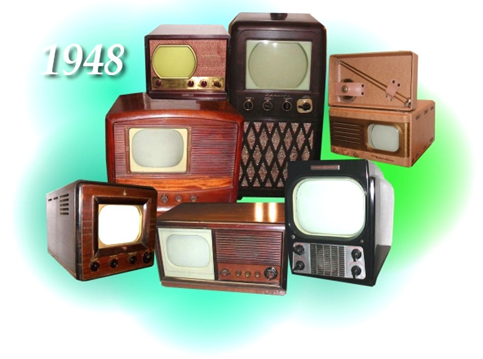 Les postes de télévision en 1948