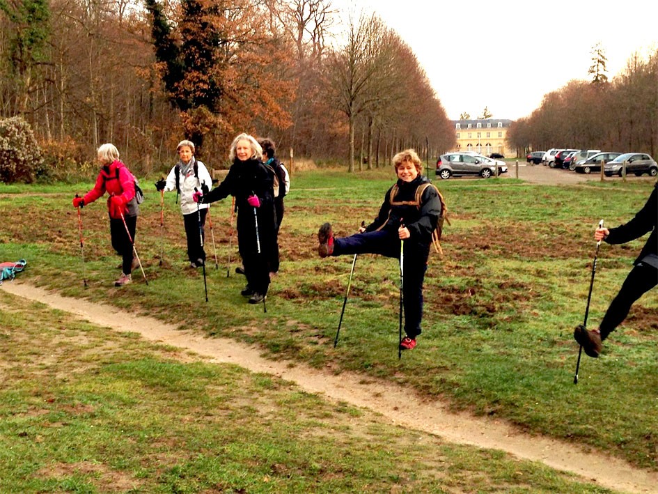 Marche nordique avec gym