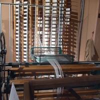 L'ourdissage, préparation de la chaine (fil de chaine)
