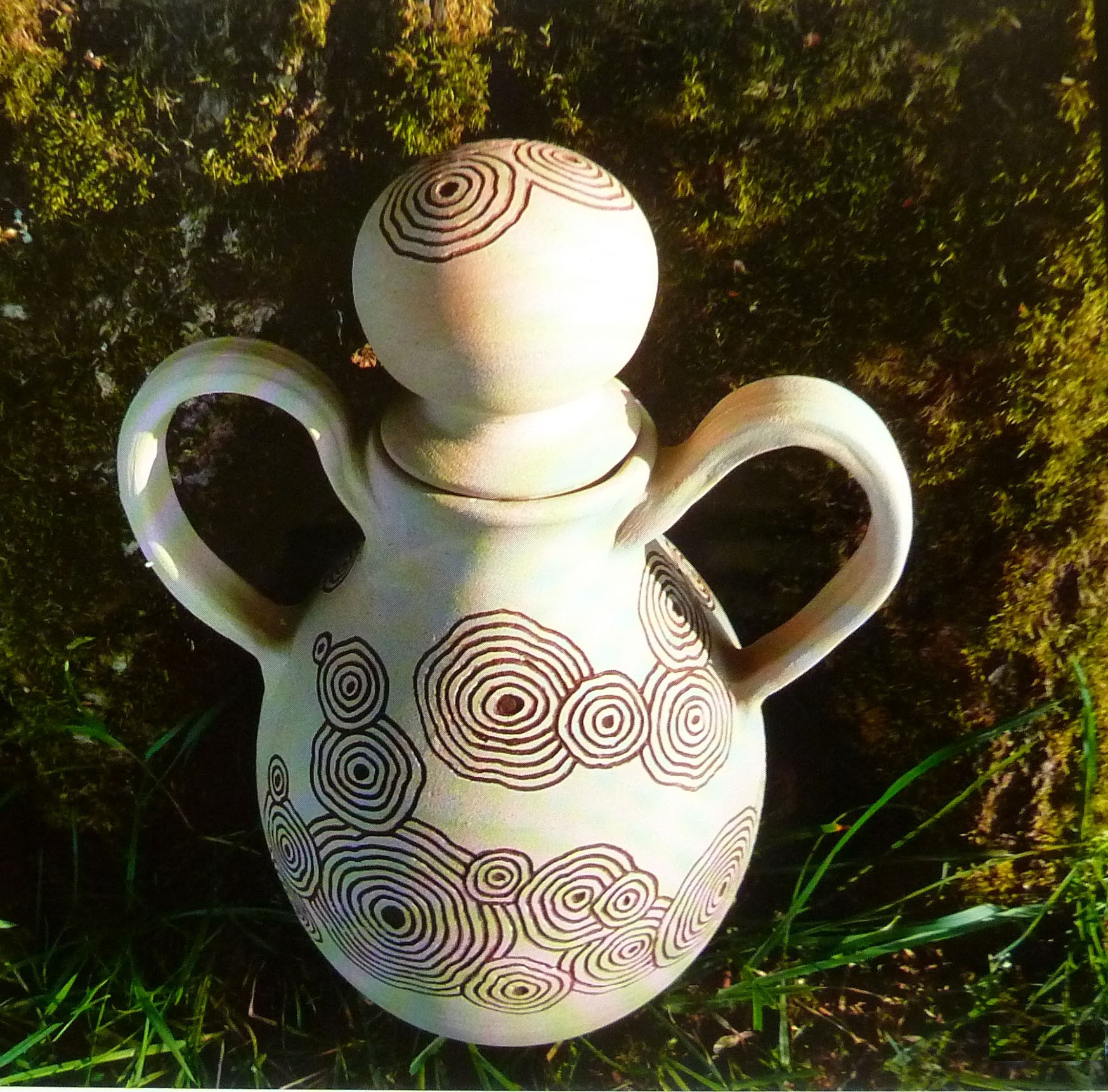 Pot décoré
