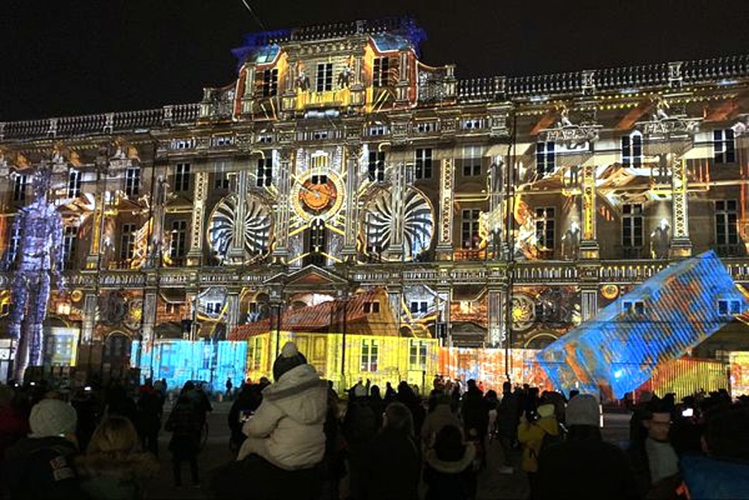 Fête des lumières à Lyon