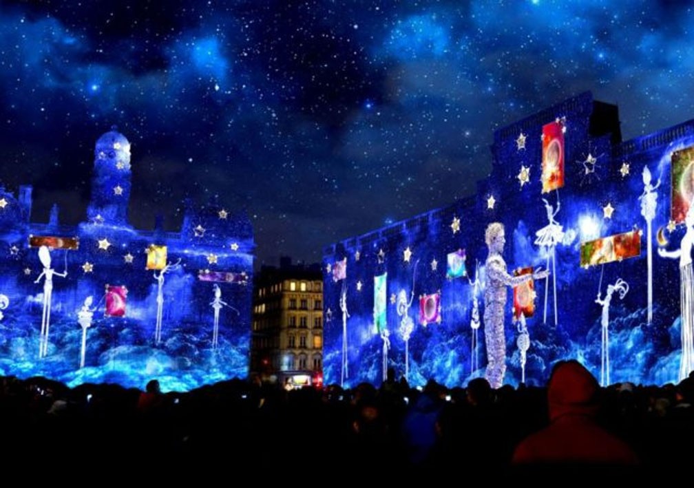 Fête des lumières à Lyon