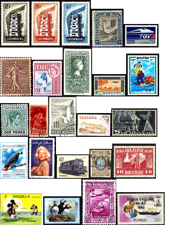 Page timbres 