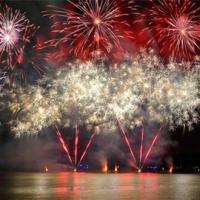 Feux d'artifice du 14 juillet à Paris